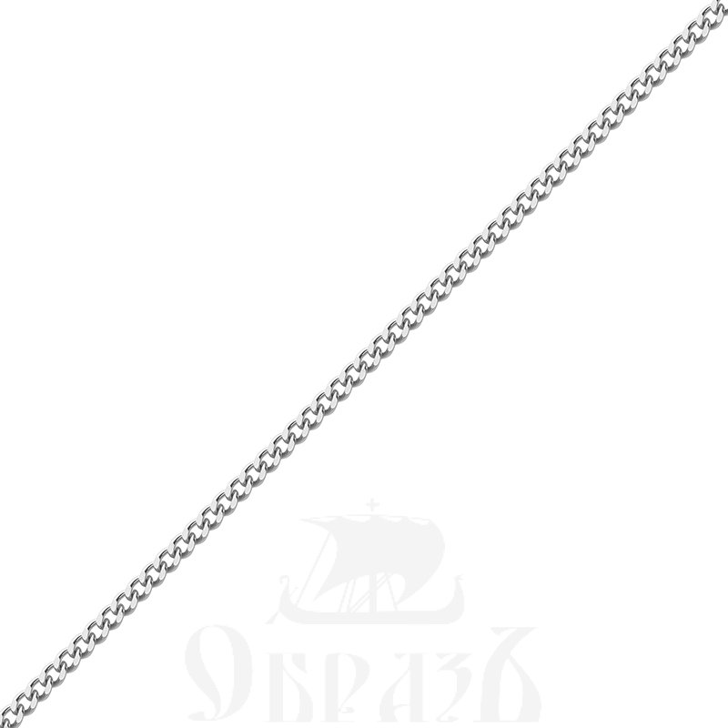 цепь плетение "панцирное" с алмазной огранкой серебро 925 пробы (арт. 9007060)